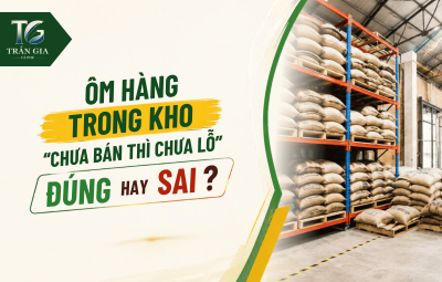 ÔM HÀNG TRONG KHO, CHƯA BÁN THÌ CHƯA LỖ, ĐÚNG HAY SAI ?