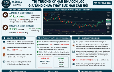 02/07/2026 THỊ TRƯỜNG KỲ HẠN NHƯ CƠN LỐC, GIÁ TĂNG CHƯA THẤY SỨC NÀO CẢN NỔI